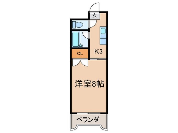 ギャラン片野の物件間取画像